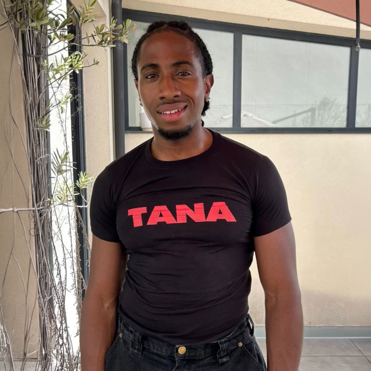 TANA SHIRT ( BLACK BIRD )