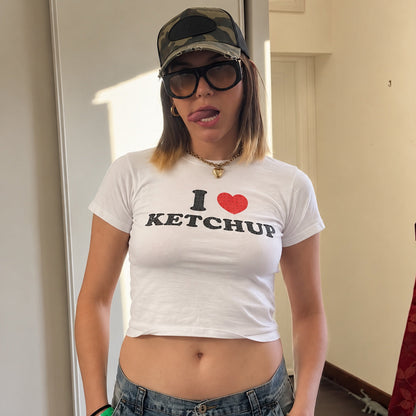 TSHIRT I LOVE KETCHUP